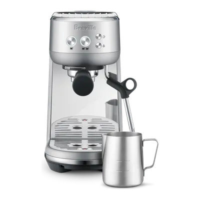 Breville Bambino espresso machine in brushed stainless steel