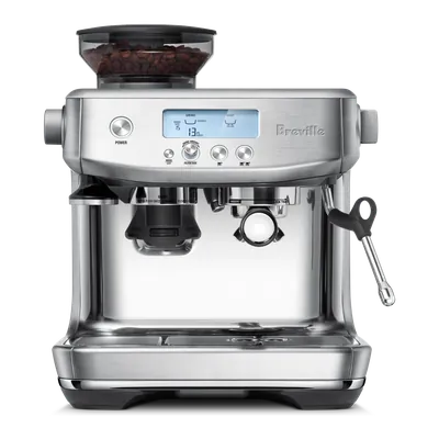 Breville Barista Pro espresso machine in brushed stainless steel