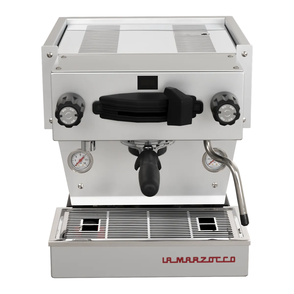 La Marzocco Linea Mini espresso machine in gray