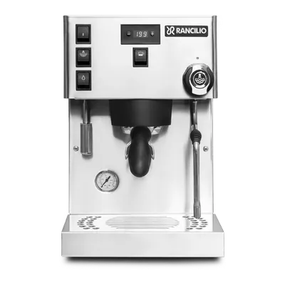 Rancilio Silvia Pro X espresso machine in stainless steel